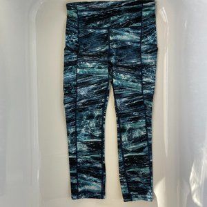 Lululemon Energy Leggings Multi Blue Size 4